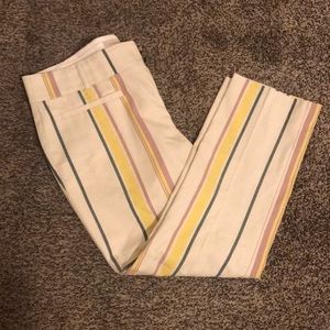 Anthropologie Essential Slim Khakis - size 10p